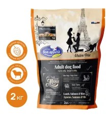 Bon Appetit Adult Dog (Ягненок, лосось, рис), 2 кг