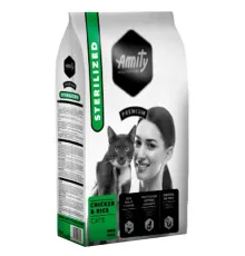 Amity Premium Sterilized Cats (Курица и рис), 1,5 кг