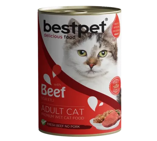 Bestpet Adult Cat (Говядина в соусе), 400 г