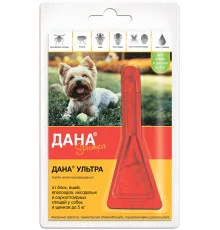 Дана ультра для собак и щенков до 5 кг, 1 пипетка
