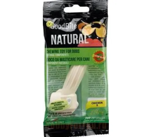 Ferplast Игрушка-кость GOODB NAT BAG POLLO (Курица) XS 2 шт/упаковка