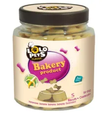 Lolo Pets Бисквиты Косточки банановые S