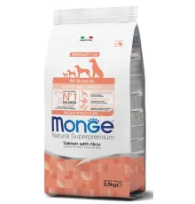 Monge Dog Speciality Puppy&Junior All Breeds (Лосось, рис) 800 гр