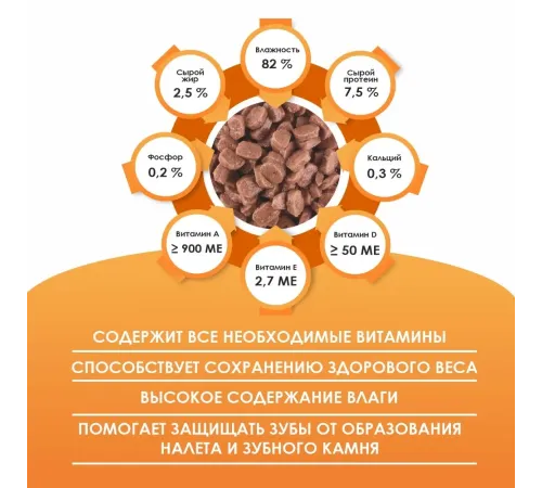 Kissa Пауч для кошек (Курица в соусе), 75 г