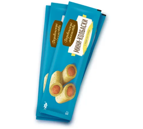 Мини-колбаски с пюре из тунца для кошек 4х10г