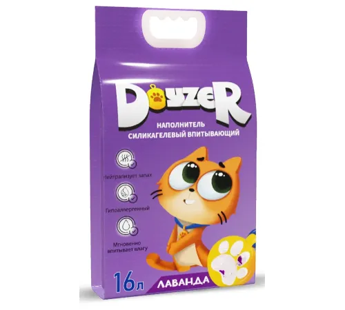 Doyzer Наполнитель силикагелевый (лаванда), 16 л