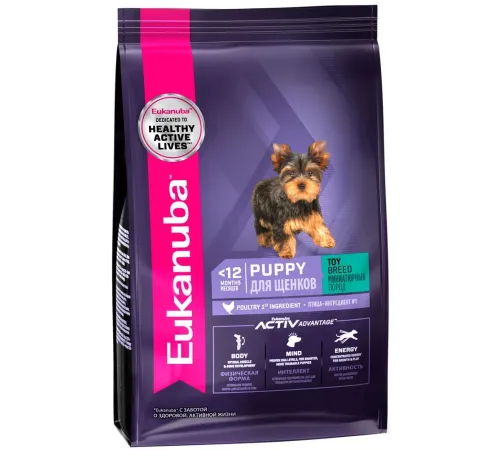 Eukanuba Puppy Toy Breed (Птица), 500 г