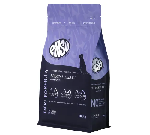 ENSO Dog Formula Special select Adult Medium & Large Breed (Ягненок), 800 г