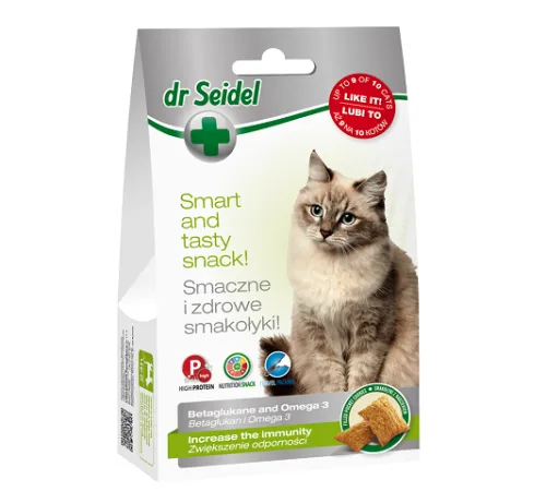 Dr. Seidel Snacks Лакомство для кошек для повышения иммунитета, 50 г