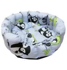 Happy Friends Лежанка Ракушка Совы, 43х16 см