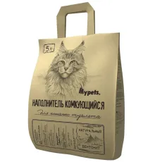 Mypets Наполнитель комкующийся Nature, 5 л