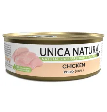 Unica Natura Консерва для кошек (Курица), 70 г