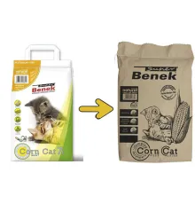 Super Benek Corn Cat кукурузный, 7 л