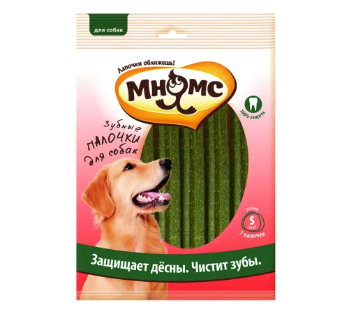 Мнямс Зубные палочки-звезды для собак, S