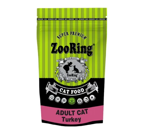 ZooRing Adult Cat (Индейка), 1,5 кг