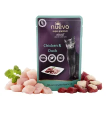Nuevo Adult Chicken & Duck cat 85 гр