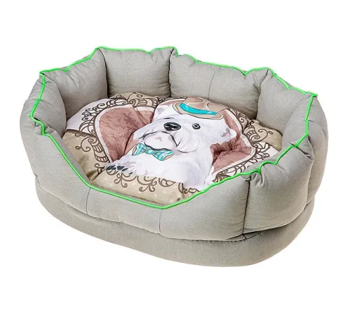 Ferplast Лежак FIORE SIR DOG 70, 70 х 52 х 25 см