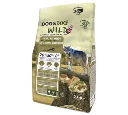 Dog&Dog Wild Regional Grassland Adult All Breeds 2 кг