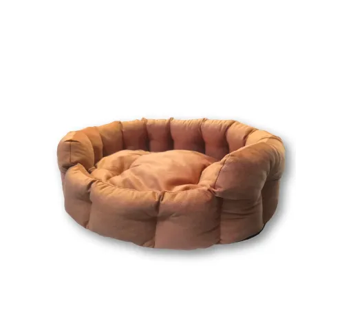 Happy Friends Лежанка овальная Amaretto, 57х46х17 см