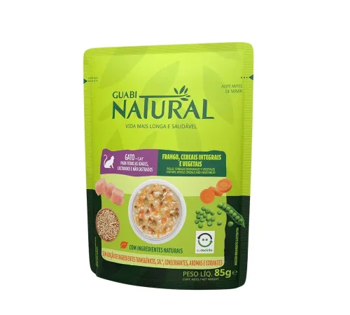 Guabi Natural Cat (Курица, цельнозерновые злаки и овощи), 85 г