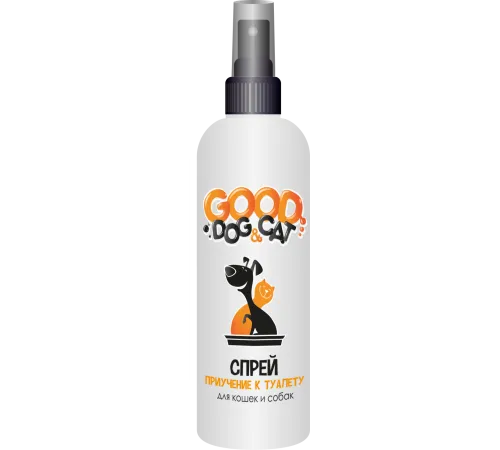 Good Dog&Cat Спрей для кошек и собак Приучение к туалету, 150 мл