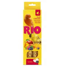 RIO Sticks Для канареек (Фрукты, ягоды), 40 г х 2 шт