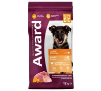 Award Puppy Large (Курица, индейка), 12 кг