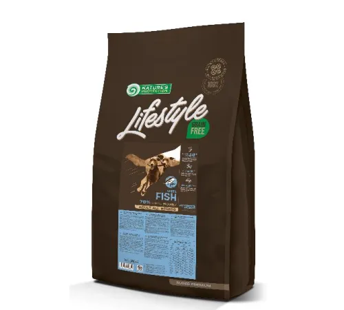 Nature's Protection Lifestyle Adult Dog (Белая рыба), 1,5 кг срок до 01.05.2026 г
