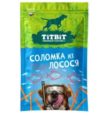 ТИТБИТ Соломка из лосося для собак, 80 г