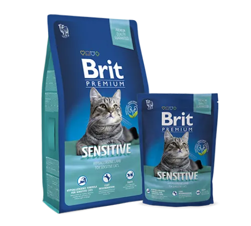 Brit Premium Cat Sensitive (Ягненок) 0,3 кг