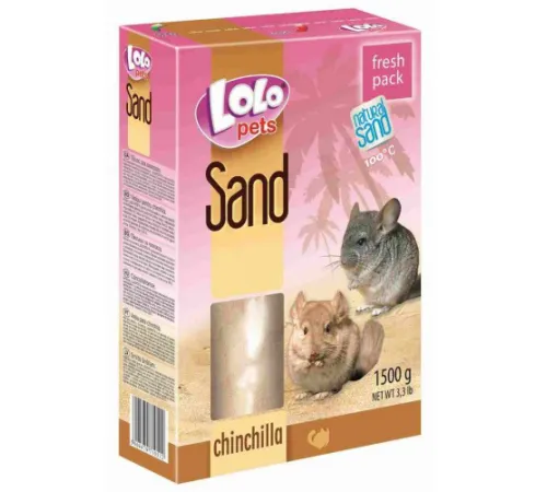 Lolo Pets Песок для шиншилл, 1,5 кг