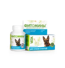 VEDA Фитомины для зубов и костей собак 100 таб