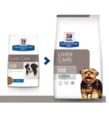 Hill's Prescription Diet l/d Liver Care для собак, 1,5 кг