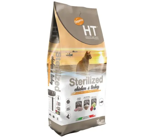 Cennamo HT Sterilized Cat (Курица, индейка), 10 кг