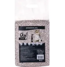 Йо! Наполнитель комкующийся Tofu (Уголь), 6 л/2,5 кг
