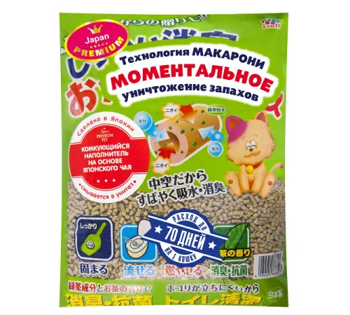 Наполнитель на основе японского чая, 7 л
