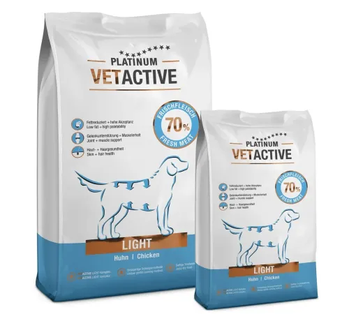 Platinum Vetactive Light Adult Dog (Курица), 5 кг