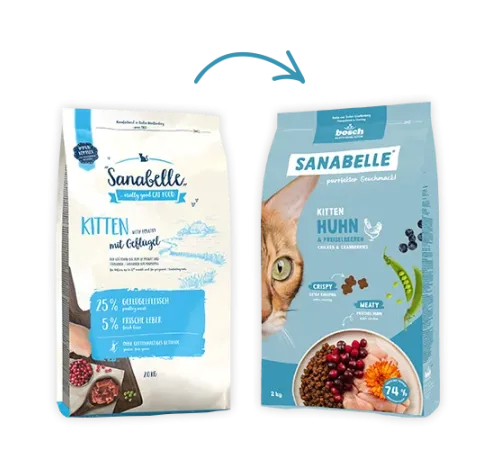 Bosch Sanabelle Kitten, 400 г New