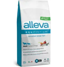 Alleva Equilibrium Sensitive Adult Medium/Maxi (Океаническая Рыба), 12 кг
