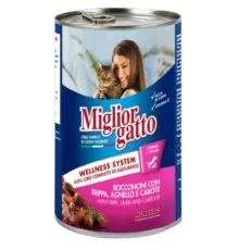 Miglior Classic Line Chunks Tripe, Lamb and Carrots cat 405 г