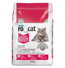 RO-CAT Наполнитель натриевый бентонитовый (Без аромата), 10 кг