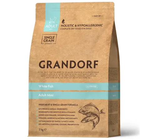 Grandorf Adult Mini (Белая рыба), 3 кг