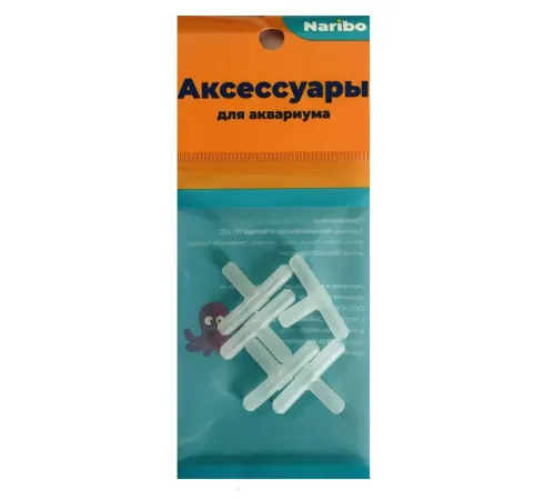 Naribo Тройник воздушный Т-образный, 5 шт/уп