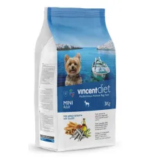 Vincent Diet Mini Adult (Голубая рыба), 3 кг