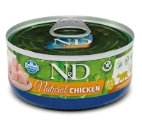 Консервы Farmina N&D Natural Cat (Курица), 70 г х 10 шт