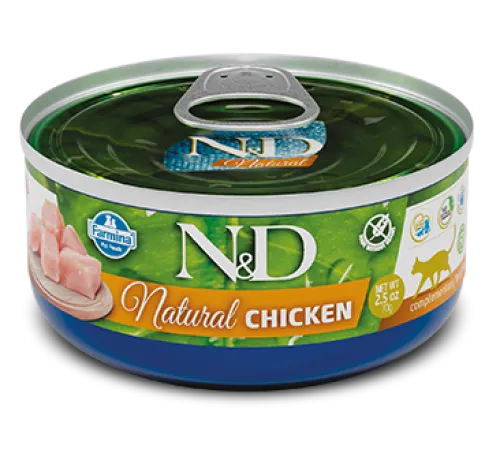Консервы Farmina N&D Natural Cat (Курица), 70 г