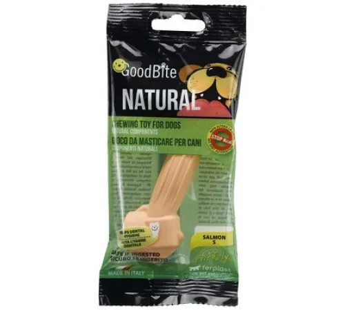 Ferplast Игрушка-кость GOODB NAT BAG SALMONE (Лосось) XS 2 шт/упаковка