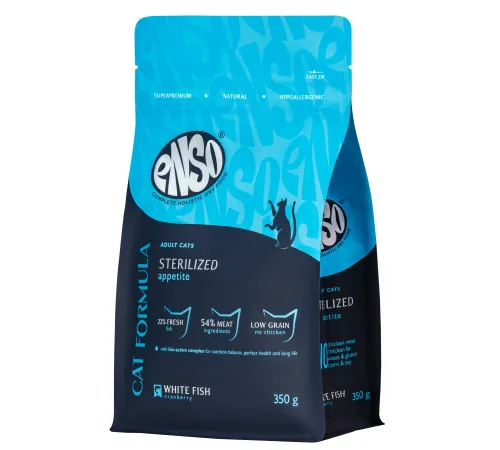 ENSO Cat Formula Sterilized (Белая рыба), 350 г