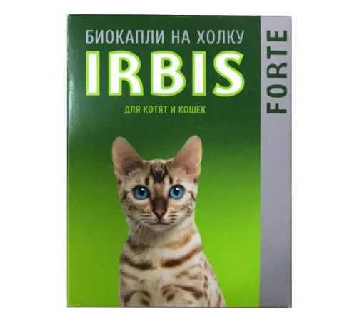Irbis Forte Биокапли на холку для котят и кошек 1 флакон