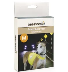 Beeztees Жилет светоотражающий для собак жёлтый М